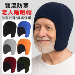 冬季加绒骑车护耳帽双层加厚保暖雷锋帽搭配头盔防寒帽抓绒全包围