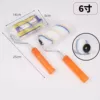 6-inch [yellow and blue roller brush] 2 pieces