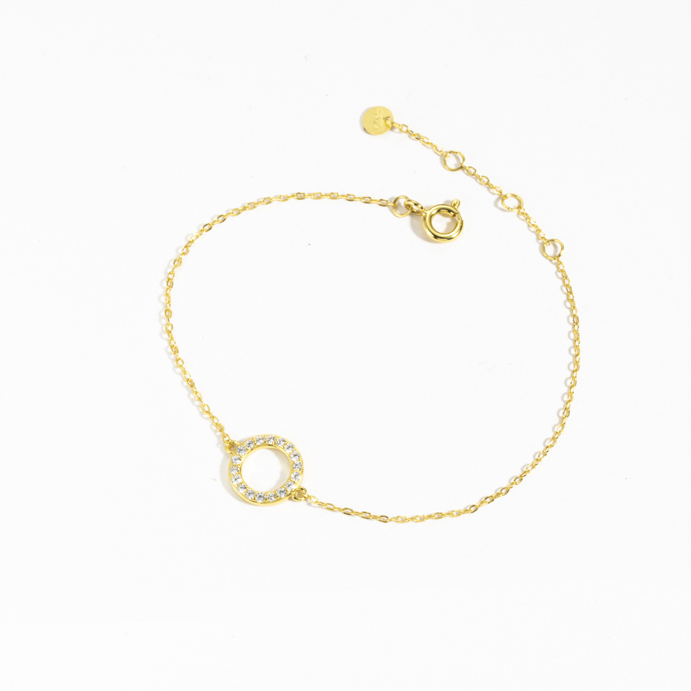 Unisex Gender Simple Style, Commute Style 925 Sterling Silver Bracelets Simple Style Commute