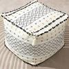 Fabric printing cluster hills sitting pier cushion cushion modern minimalist square pier enters the door and stepping on a stool, children change shoes and sit on the pier