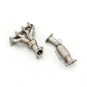 Suitable for Kia Forte 1.6 2009-2013, Made of Stainless Steel Exhaust Pipe
