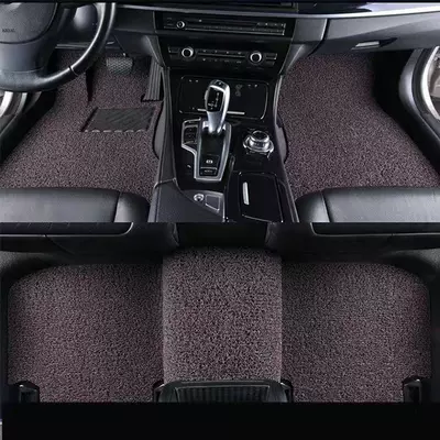 Car Carpet – silk loop, custom-made for specific cars - coffee-color-contact-customer-service-to-inform-the-model-year-five-seater-car-full-set-of-silk-loop-floor-mats-wear-resistant-king