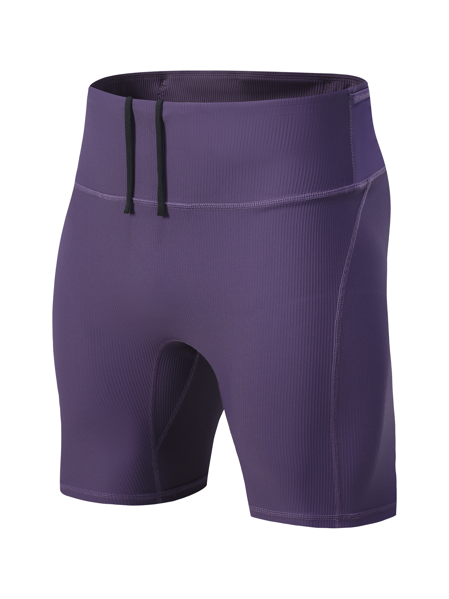 Verano nuevo estilo de alta elasticidad, secado rápido, pantalones de cinco puntos de compresión de cintura alta con múltiples bolsillos para hombres y mujeres, pantalones de yoga de fitness para correr al aire libre
