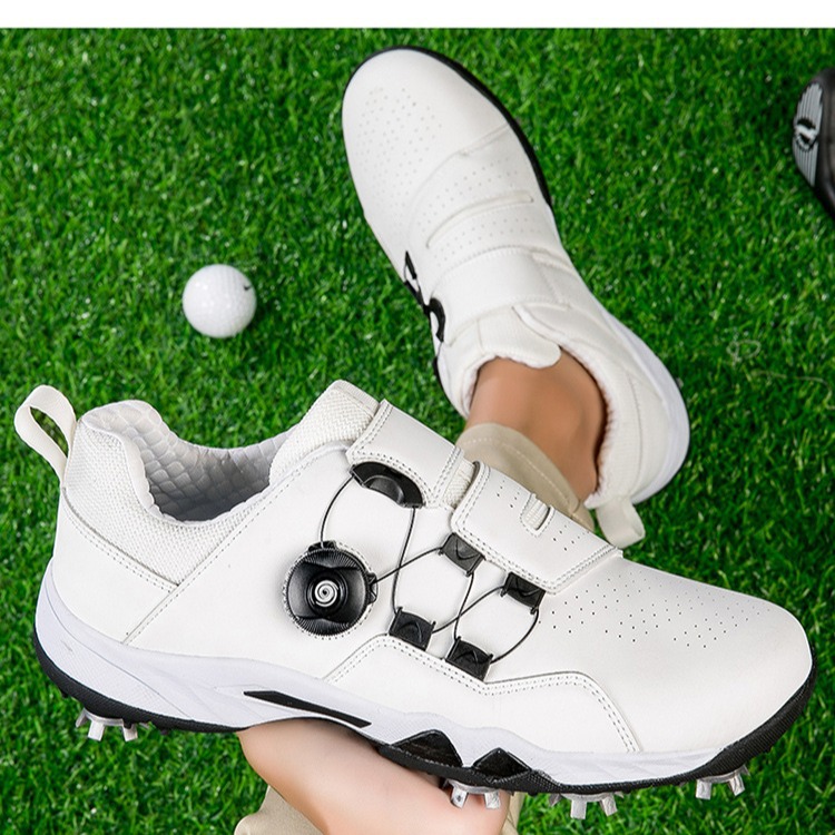오리지널 공장 맞춤형 인기 트렌디 모델, 스터드 없는 대형 남성 및 여성 골프화, 스포츠 및 레저용으로 직접 판매