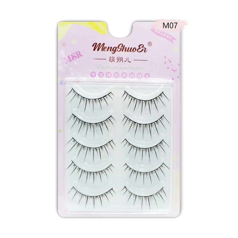 Little evil dense desire to fake eyelashes, прозрачные стержни, вся природная имитация женской группы новичок к cos Барби