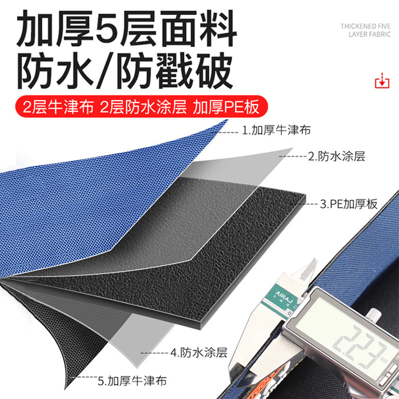 多機能ポータブルツールバッグ、頑丈で耐久性のある修理キャンバス厚みのあるツールバッグ、木工および電気技師用の特別な収納バッグ|undefined