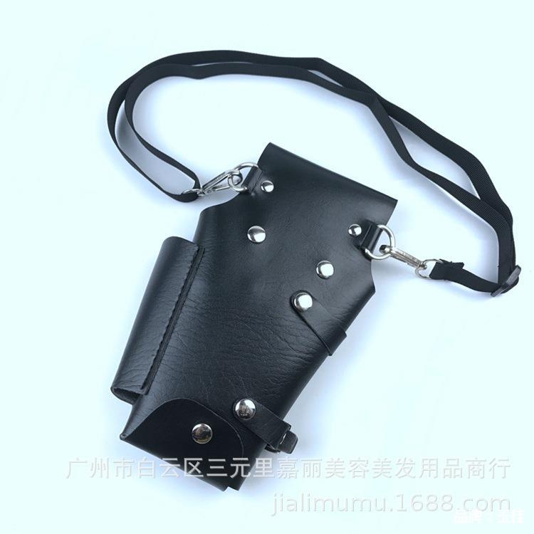美發剪刀包斜挎包工具包髮型師剪刀包腰包批發電推剪理髮梳子挎包