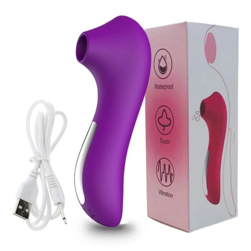 Suction Stimulator (Little Dolphin) second generation — clitoral pulsed suction, magnetic/USB charging, compact