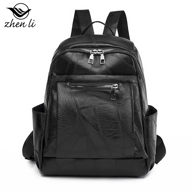 Fannt e koreanesche Versioun vu liichte Casual Rucksäck fir Fraen, multifunktionnelle Outdoor-Reesrucksak_voghion.com