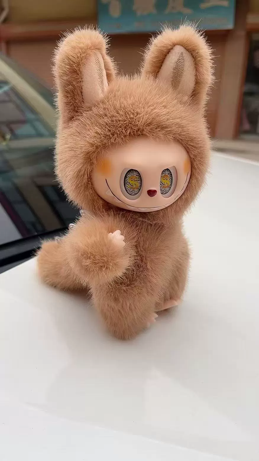 Labubu3.0 фронтальный высокоэнергетический третий поколение Labubu макаронное эмалевое скрытое blind box лоток плюшевая игрушка