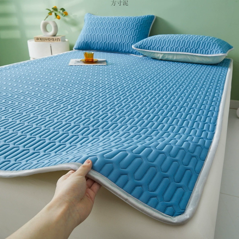 Ледяной шелк латекс коврики из трех частей