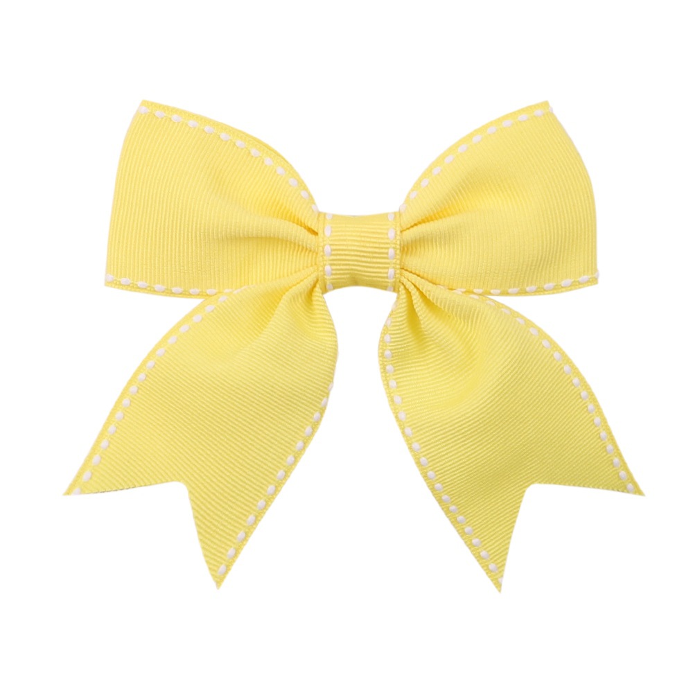 Korean Ponytail Hair Accessories Simple Candy Color Bow Duckbill Clipwholesale display picture 4