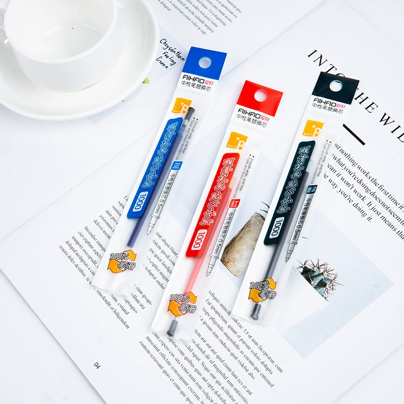 Black rollerball pen, bullet, 0.5mm, 0.7mm