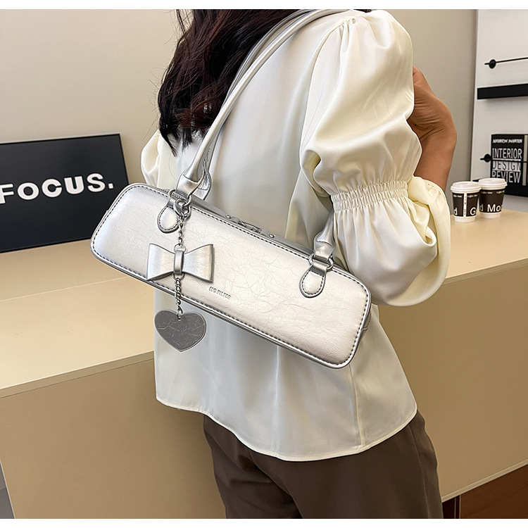 Texture and Western Style Small for Women 2024 New Versatile Single Shoulder Underarm French Niche Design Stick Bag_voghion.com