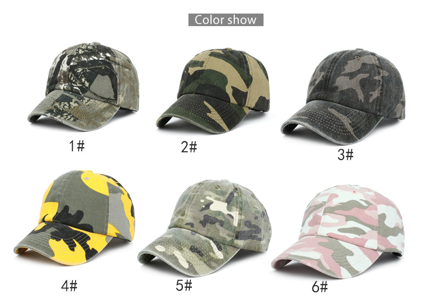 154g Weight Baseball Cap Hats Type Street, Sports Occasion Cotton Material Camouflage Pattern All Seasons Season Men's Gender Retro, Cool Style Style Curved Eaves Rim Men's Retro Cool Style Camouflage Curved Eaves Baseball Cap 无