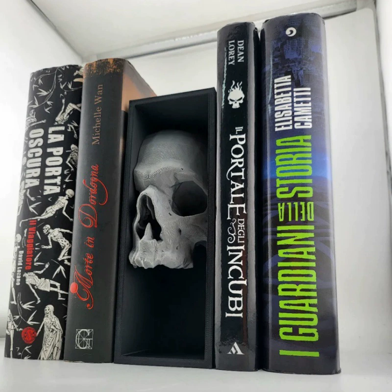Новые книги-закладки с черепом, держатели для книг в виде черепа, 3D-печатные украшения для дома, настольный декор
