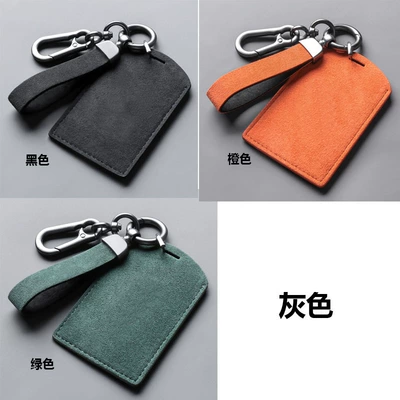 Cover Card Bag Key Bag | Car key bag - dark-green-blank-zinc-alloy-buckle