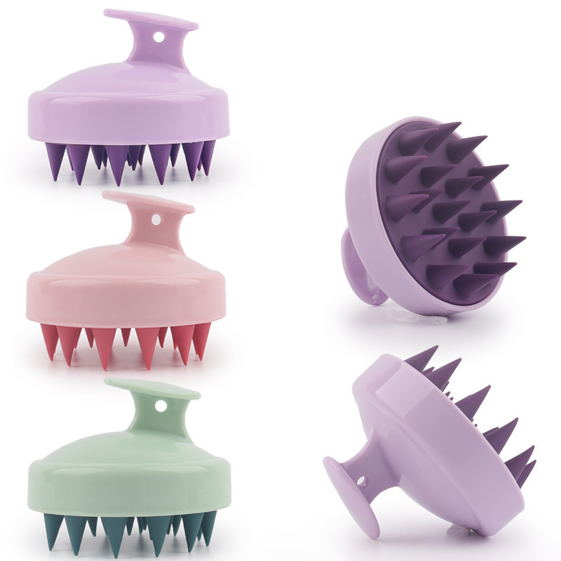 Temu's Popular Hair Washing Comb with Handle, Soft Rubber Shampoo Massage Comb, Hair Comb, Scalp Massager, Shampoo Brush, Massage Brush Temu's Popular Hair Washing Comb with Handle, Soft Rubber Shampoo Massage Comb, Hair Comb, Scalp Massager, Shampoo Brush, Massage Brush