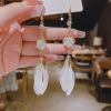 Design earrings, cat's eye, trend of season, internet celebrity