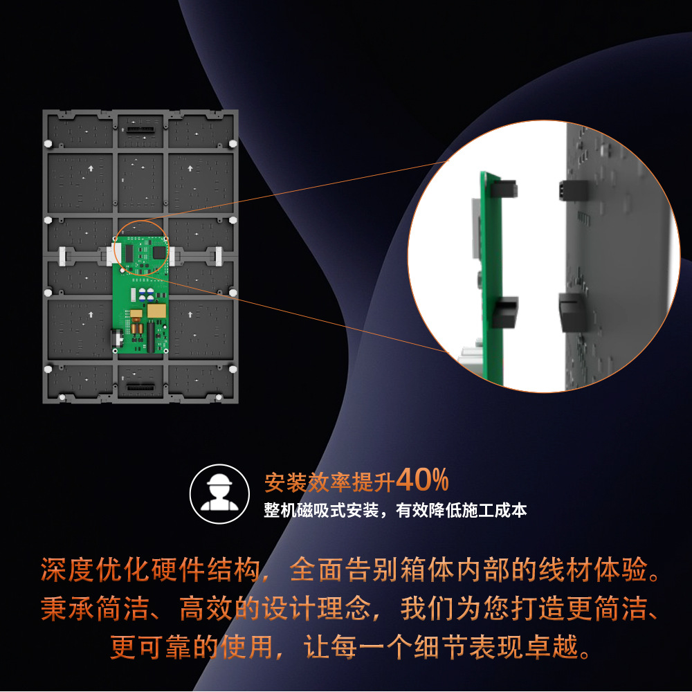 Pantalla LED en color completo interior P1.8 LED pantalla integrada del centro comercial mostrador publicidad led pantalla grande