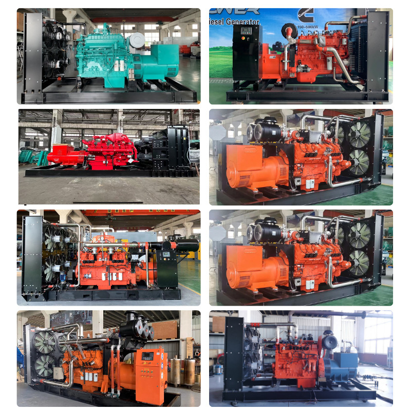 カミンズシリーズ ガス発電機 サイレントオープンフレーム 天然ガス バイオガス LPG ハイパワー パラレル接続可能|undefined