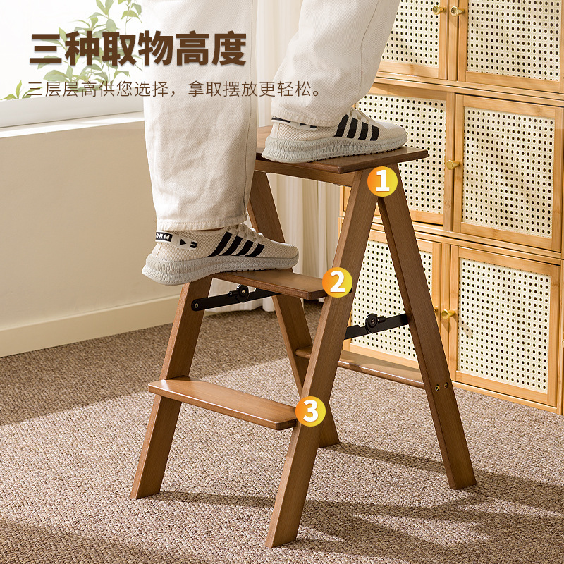 折叠梯凳加厚加粗登高梯凳家用爬梯人字梯小型轻便凳子两用合梯子|undefined