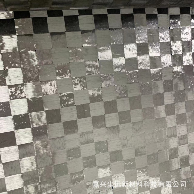 12k碳纤维电镀展宽布 200g 8*8mm方格 超轻超薄 汽车装饰