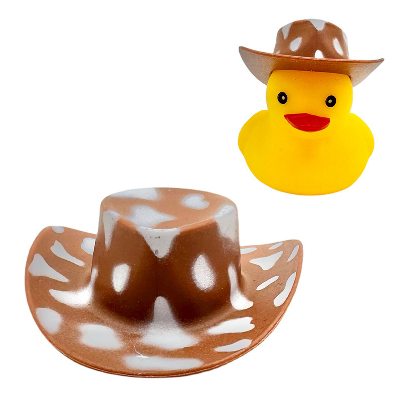 Accesorios de agua transfronterizos pato amarillo accesorios gorras bufandas de ganso blanco decoración mano leche de limón té regalo image 250