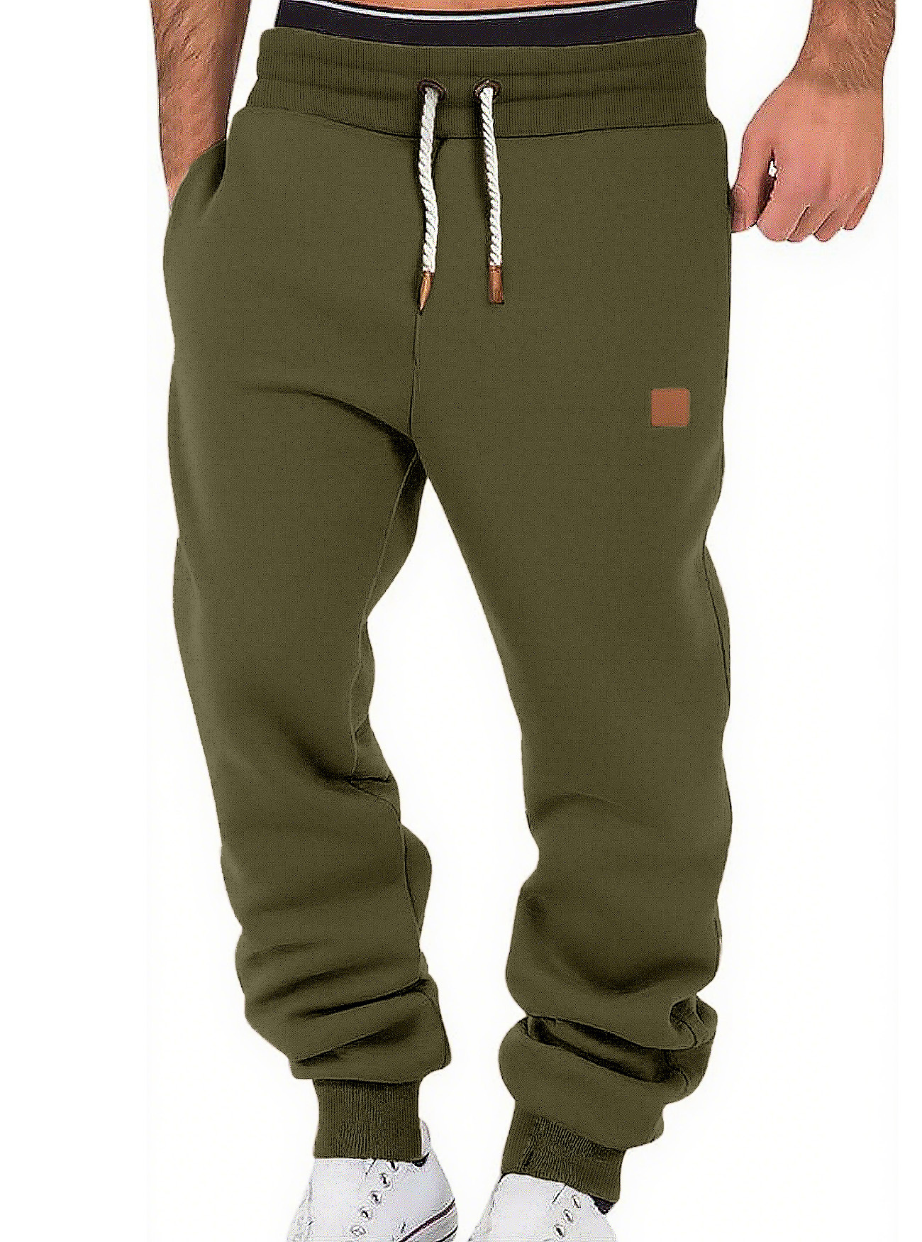 Comercio exterior transfronterizo Amazon primavera y otoño hombre casual pantalones deportivos de color tendencia pantalones Europeos y estadounidenses pantalones sueltos para hombre