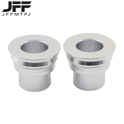 Motorcycle wheel hub, and rear wheel hub spacer - silver-rear-spacer