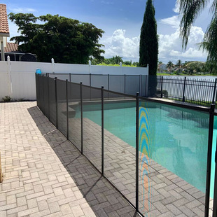 Cross-Border E-Commerce Villa Garden Protective Fence Swimming Pool Fence Swimming Pool Guardrail Movable Protective Net Amazon