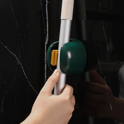 Nordic mop rack, no punching, wall-mounted bathroom mop hook, household traceless mop holder, mop clip