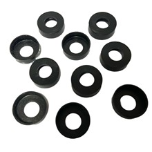 機櫃螺絲墊片 M6螺絲墊片橡膠塑料尼龍墊片 m6專用螺絲墊片密封墊