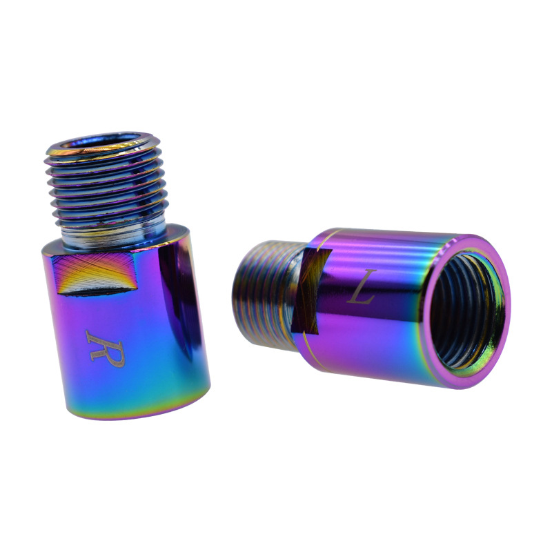 Bicicleta de montaña pedal extensor extensión eje 20mm extender accesorios cromo molibdeno rodamiento acero