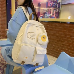 2023 new Japanese style cute and sweet small fresh schoolbag large capacity backpack for junior high school and college students on behalf of