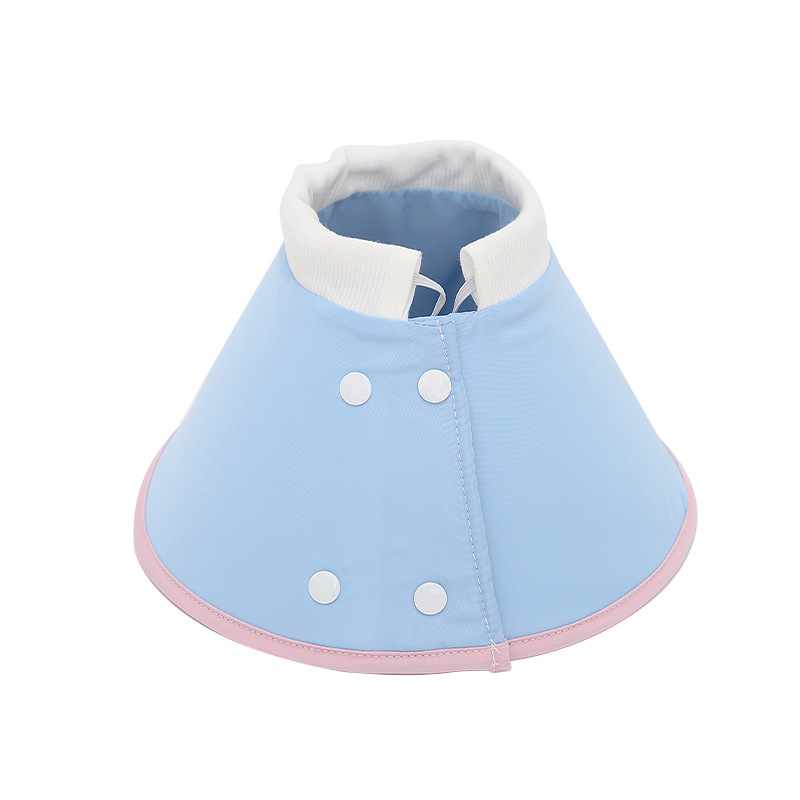 Elizabeth anillo gato esterilización anti-lamer gato collar perro cabeza cubierta profundización anti-mordedura anillo suave cubierta de la cabeza del animal doméstico collar