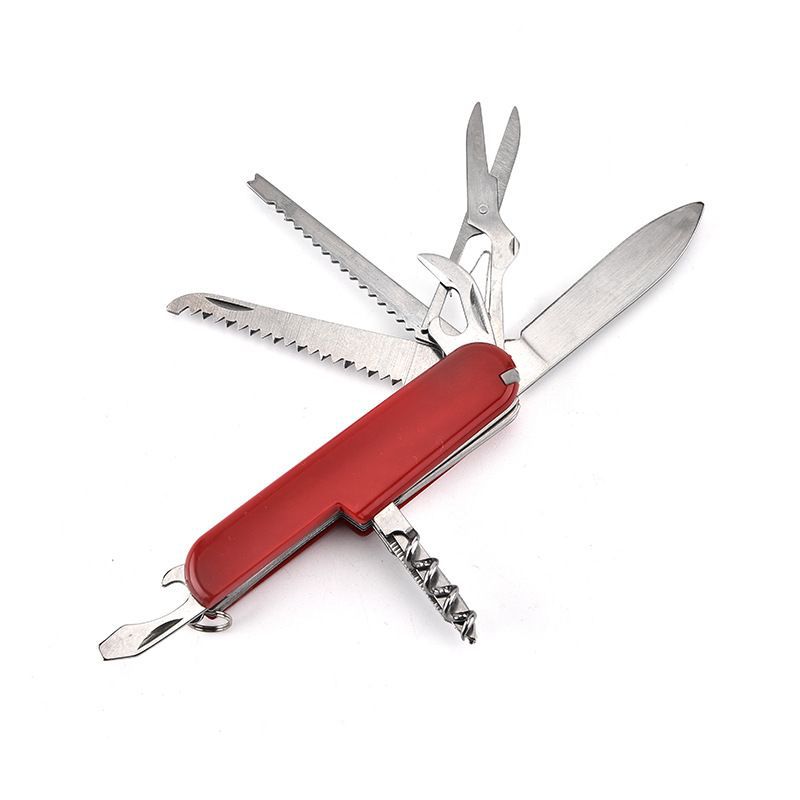 Cuchillo plegable multifuncional Herramientas de supervivencia Cuchillo de acero inoxidable Regalo Cuchillo plegable multifuncional fuera del hogar