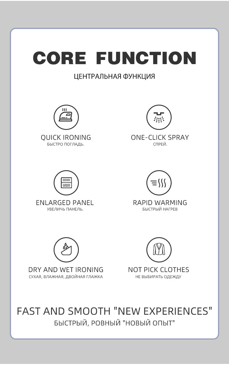 Portable Handheld Garment Steamer For Home And Travel Ironing_voghion.com