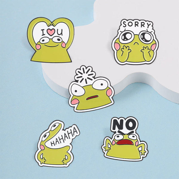 Funny cartoon language cards