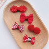 Children's hair accessory, hairgrip, festive curlers, Chinese style