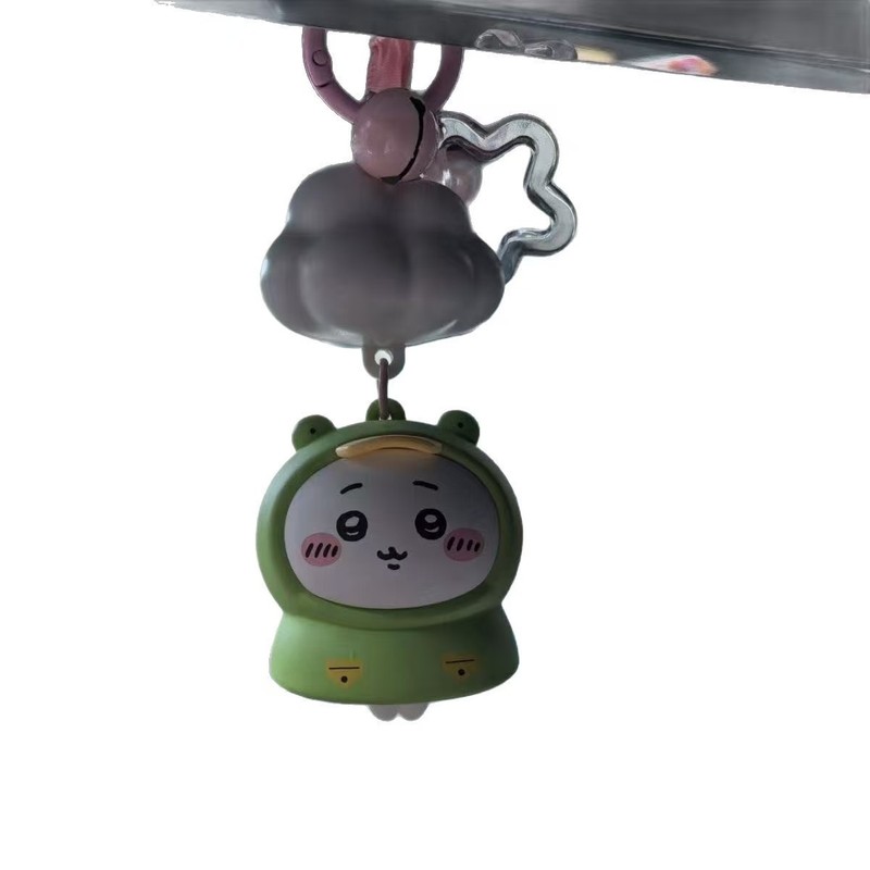 吉伊雨衣系列发光挂件夏日乌云可爱雨衣挂件乌萨奇云朵卡哇伊|undefined