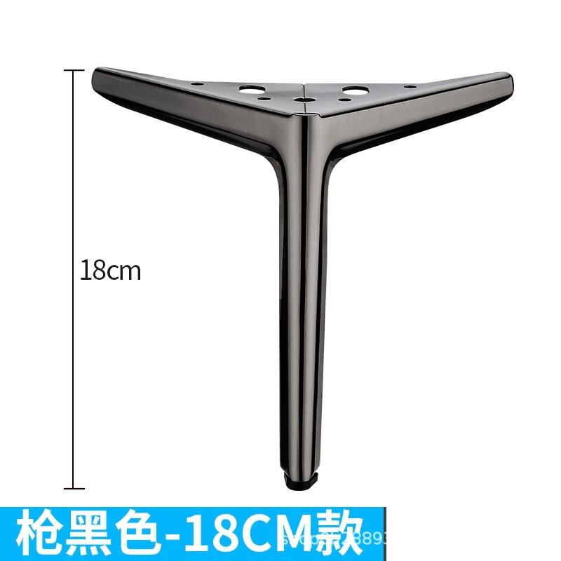 半円形三叉軽量高級家具脚キャビネットソファ脚コーヒーテーブルキャビネットバスルームキャビネットベッドサイドテーブルテレビキャビネット金属脚|undefined