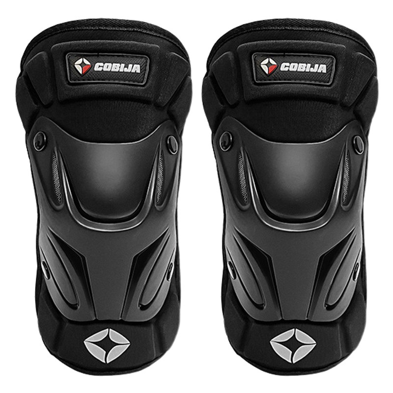Pp Shell Knee Pads, Elbow Pads, Protective Gear Four-Piece Set for Sports, Outdoor Cycling, Off-Road, Road, Mountain, Wear-Resistant, Anti-Fall, Anti-Slip