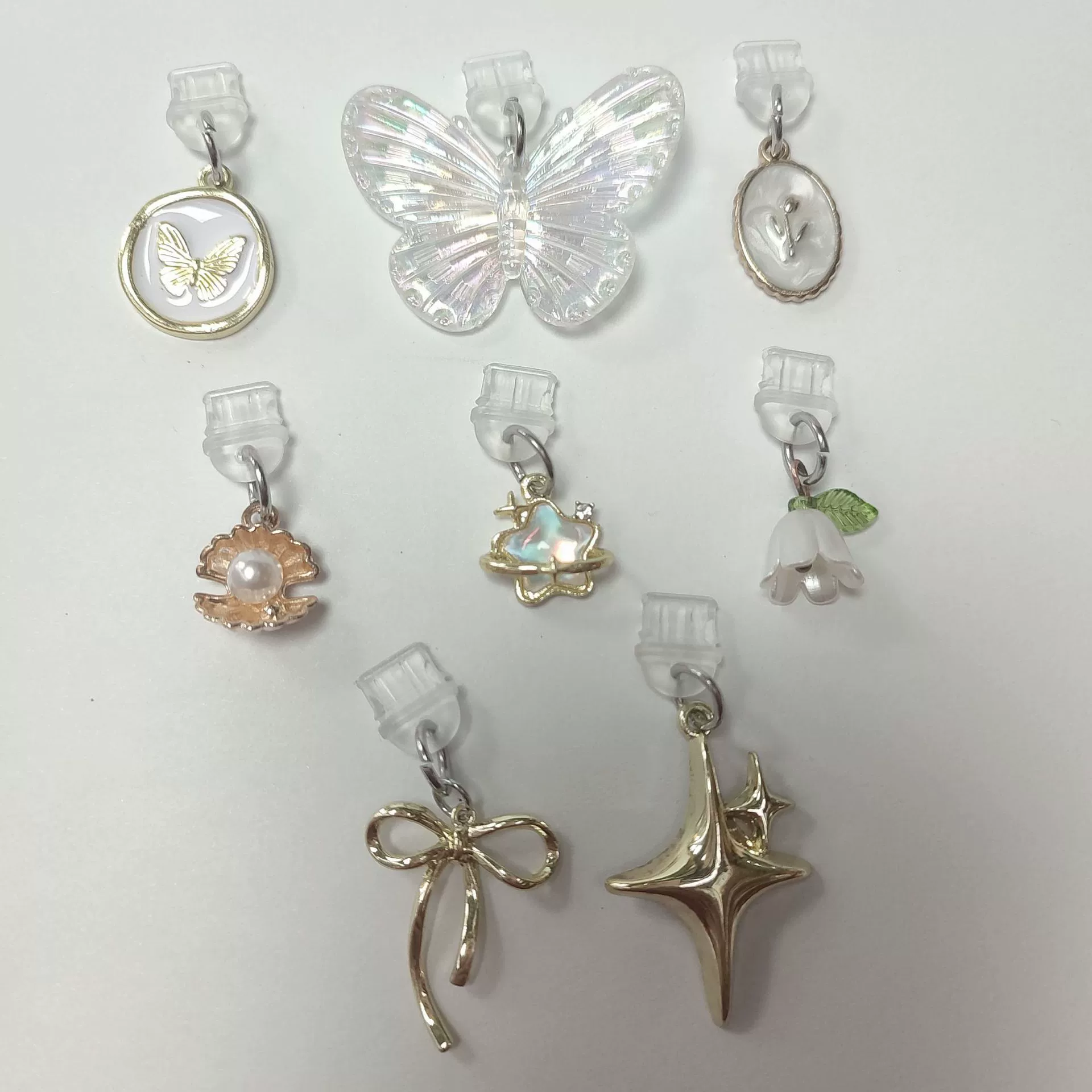 Пылезащитная заглушка с пятиконечной звездой типа C, подходит для Apple Huawei USB-C, штекер для зарядки мобильного телефона, штекер для отверстия для питания