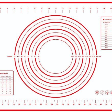 Tapete para amasar de silicona de grado alimenticio, personalizable y grueso, tapete antideslizante para masa para hornear en la cocina del hogar, tabla de cortar grande.