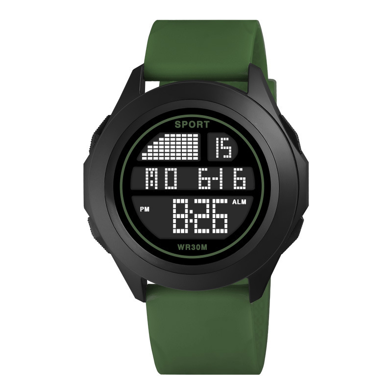 Moda deportes al aire libre de los hombres reloj electrónico al por mayor impermeable multifuncional estudiante deportes digital Mesa regalo
