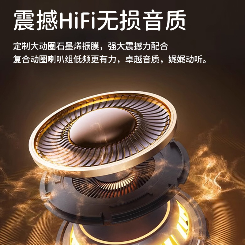 Auriculares inalámbricos Bluetooth populares transfronterizos, fábrica de origen, D339 personalizados con pantalla digital, auriculares inalámbricos con reducción de ruido de alta calidad