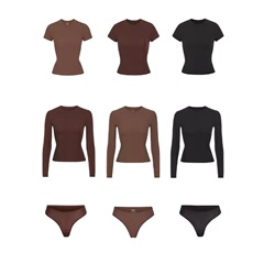 僧宝と同じタイプの小衆ギャルの新型のファッションブランドの修身はやせている弾力の短いtシャツの女性の百合の底のシャツの上着を現します。