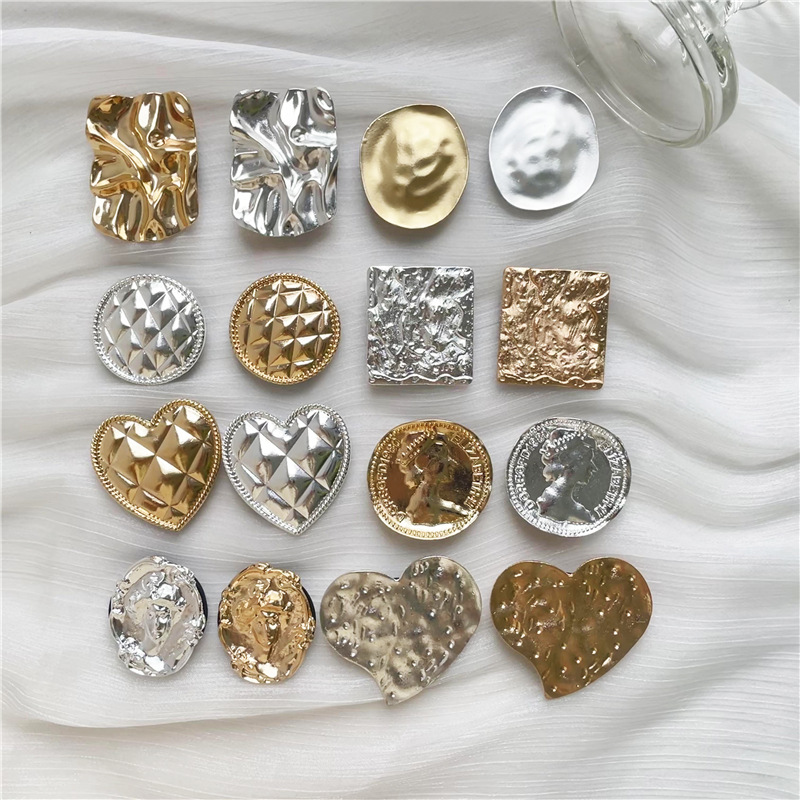 Metal electrochapado plata DIY teléfono móvil airbag soporte creativo perezoso escritorio soporte teléfono móvil anillo hebilla moda coreana