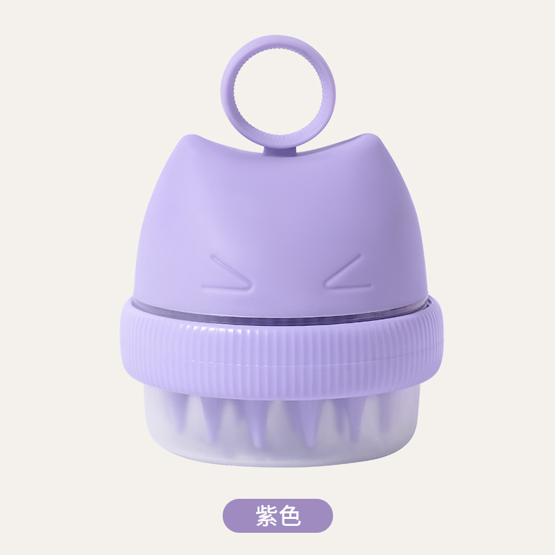 Cepillo de baño para perros para mascotas, artefacto de baño para gatos, suministros esenciales para el lavado de perros